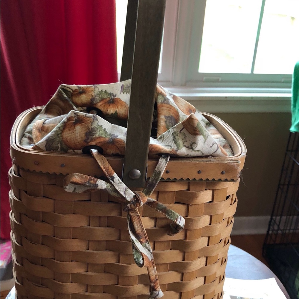 Longaberger 2003 Autumn Tote Basket